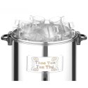 Warnik podgrzewacz do wody grzanego wina stalowy 2200W 28L - Hendi 209905 Hendi