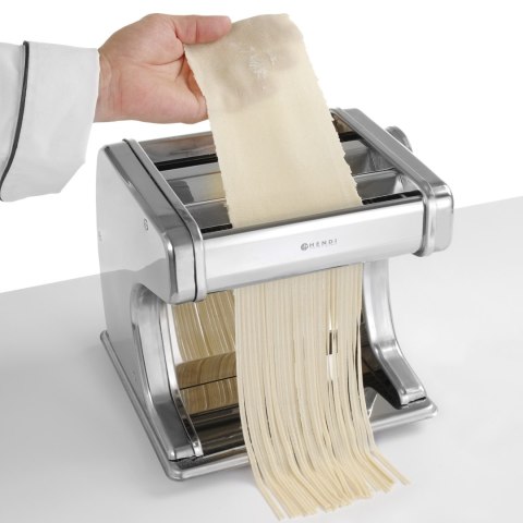 Elektryczna maszynka urządzenie do makaronu tagliatelle fettuccine do 170mm Hendi 224847 Hendi