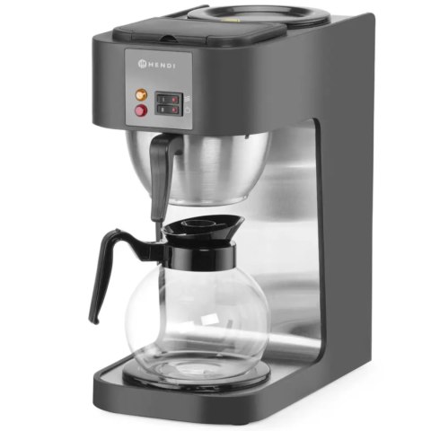 Kawiarka zaparzacz przelewowy do kawy z dzbankiem 1.8L do filtrów 110/250mm Hendi 208533 Hendi