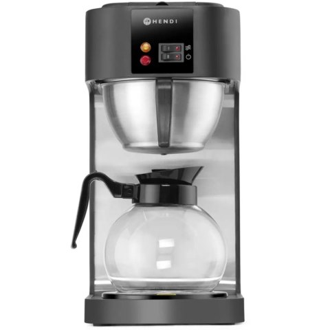 Kawiarka zaparzacz przelewowy do kawy z dzbankiem 1.8L do filtrów 110/250mm Hendi 208533 Hendi