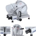 Krajalnica elektryczna do wędlin i sera z ostrzałką 150W śr. 250mm Royal Catering
