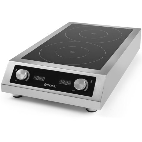 Kuchenka indukcyjna podwójna 2x 3500W model 7000 Hendi 239346 Hendi