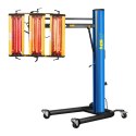 Promiennik ciepła podczerwieni lakierniczny do suszenia farb na statywie 3300W IR-DRYER3000.1 MSW
