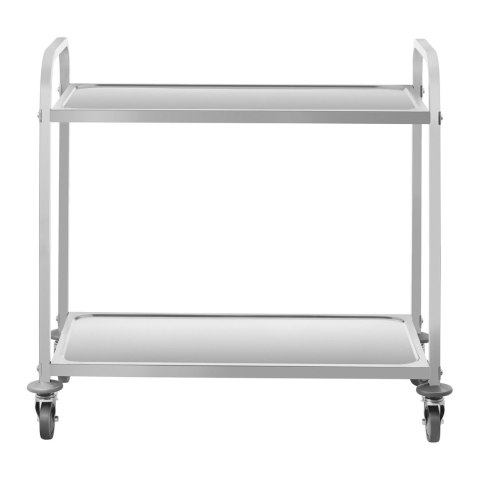 Wózek kelnerski cateringowy 2-półkowy do 160 kg Stal nierdzewna Royal Catering