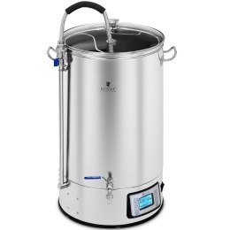 Kocioł warzelny zacierny do produkcji piwa stal nierdzewna 2500W LCD 60L Royal Catering
