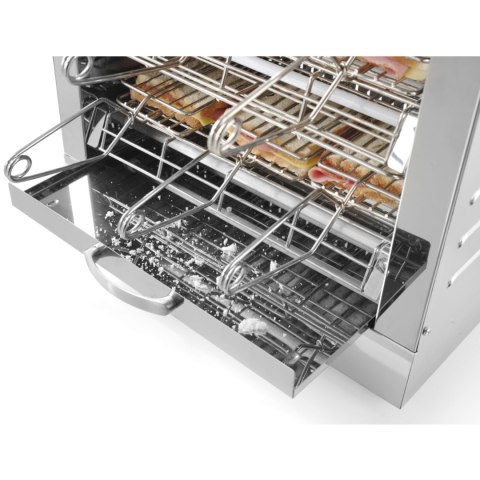 Toster kanapkowy kwarcowy z 6 klamrami 3000W Hendi