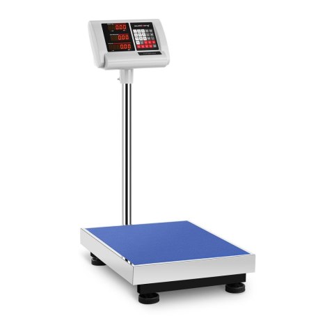 Waga platformowa magazynowa licząca 40x50cm zasilacz + akumulator 150kg / 10g Steinberg Systems