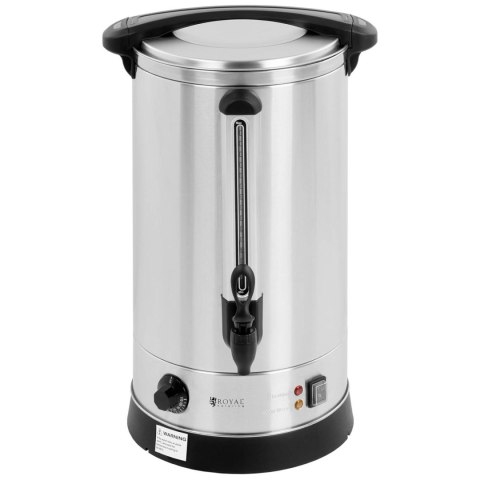Warnik podgrzewacz do wody grzańca podwójne ścianki stalowy 20.5L 2500 W Royal Catering