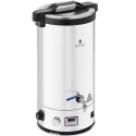 Kocioł warzelny zacierny do produkcji piwa z timerem ze stali nierdzewnej 30-110C LED 2500 W 30 l Royal Catering