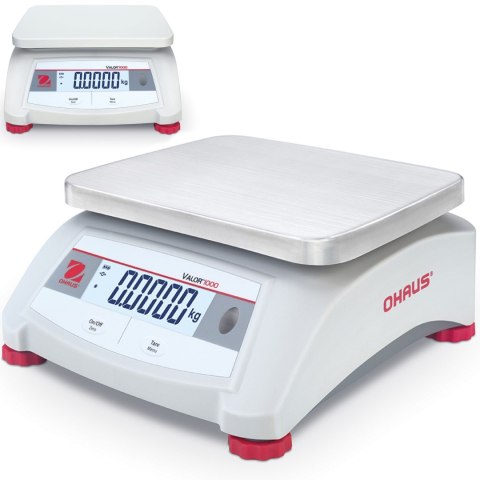Waga stołowa gastronomiczna kontrolna pomocniczna VALOR 1000 30kg / 5g - OHAUS V12P30 OHAUS