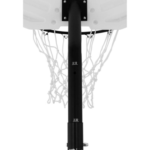 Zestaw kosz do koszykówki mobilny regulowany na stojaku wys. 190-260 cm GYMREX