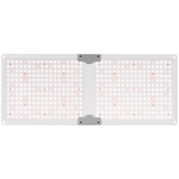 Lampa do uprawy wzrostu roślin pełne spektrum 60 x 24 cm 468 LED 220 W srebrna Hillvert
