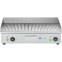 Grill elektryczny płyta grillowa ryflowana podwójna 400 x 730 mm 2 x 2000 W Royal Catering