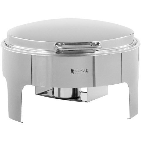 Podgrzewacz do potraw stołowy okrągły na pastę z pokrywą śr. 39 cm 5.8 l Royal Catering