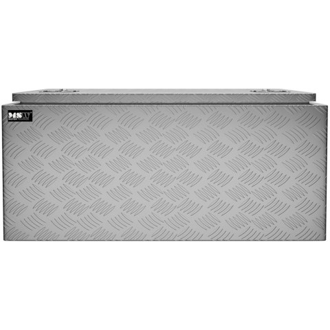 Skrzynia narzędziowa transportowa aluminiowa zamykana na klucz 119 l 91 x 45 x 44.5 cm MSW