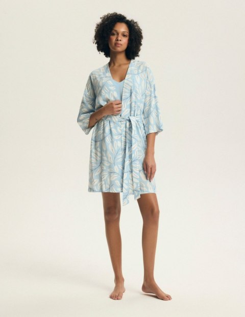 Szlafrok Estes 44483 Niebieski L/XL