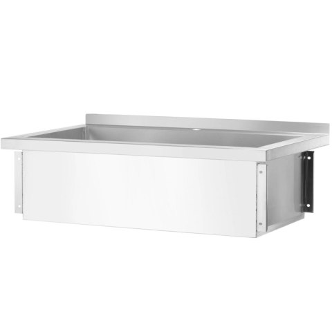 Basen zlew gastronomiczny jednokomorowy Budget Line STAL 1000 x 600 x 850 mm - Hendi 811023 Hendi
