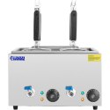 Makaroniarka warnik do gotowania makaronu z kranikami 4 kosze 2 x 6,5 l 3000 W Royal Catering