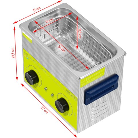 Myjka wanna ultradźwiękowa oczyszczacz 3.2 l 120 W Ulsonix