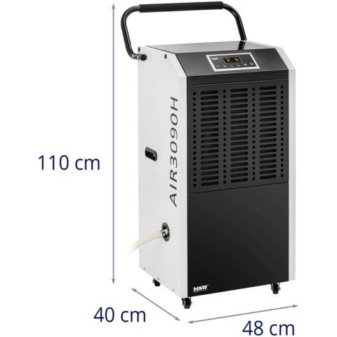 Osuszacz powietrza pochłaniacz wilgoci przemysłowy z uchwytem 1300 W 1129 m3/h do 150 m2 MSW