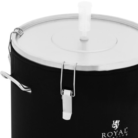 Pojemnik kocioł fermentacyjny fermentator do piwa wina z izolacją 0-40C 60 l Royal Catering