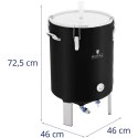 Pojemnik kocioł fermentacyjny fermentator do piwa wina z izolacją 0-40C 60 l Royal Catering