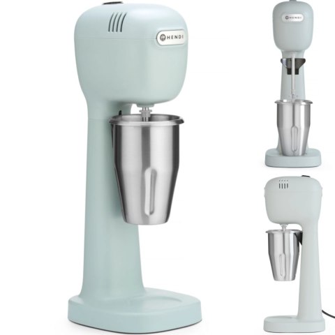 Shaker spieniacz do koktajli mlecznych 400 W niebieski - Hendi 221655 Hendi