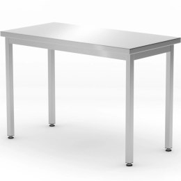 Stół blat roboczy do kuchni centralny stalowy Budget Line 1000 x 600 x 850 mm - Hendi 817070 Hendi