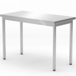 Stół blat roboczy do kuchni centralny stalowy Budget Line 800 x 600 x 850 mm - Hendi 817063 Hendi
