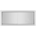 Szafa ścienna gastronomiczna z drzwiami przesuwanymi STAL 130 kg 120 x 40 x 50 cm Royal Catering