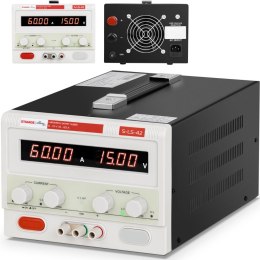 Zasilacz laboratoryjny serwisowy 0-15 V 0-60 A DC 900 W LED Stamos Soldering