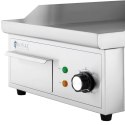 Grill elektryczny płyta grillowa gładka 35 x 38 cm 2000 W Royal Catering