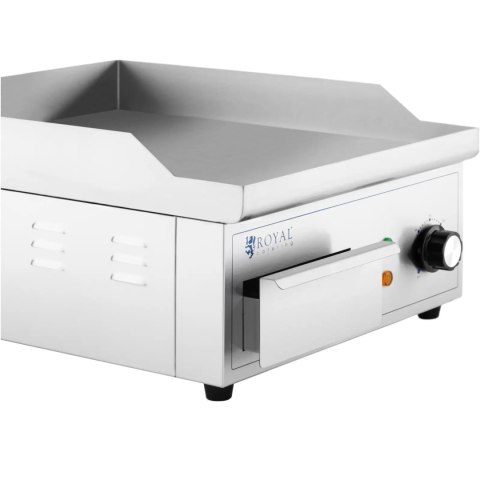 Grill elektryczny płyta grillowa gładka 35 x 38 cm 2000 W Royal Catering