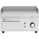 Grill elektryczny płyta grillowa gładka 35 x 38 cm 2000 W Royal Catering