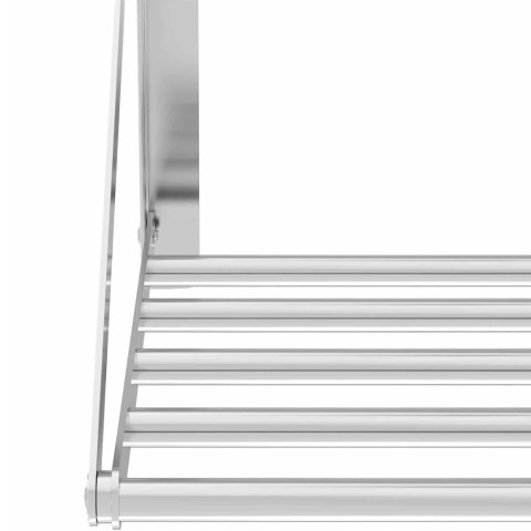 Półka ścienna wisząca stalowa nierdzewna składana 120 x 45cm Royal Catering