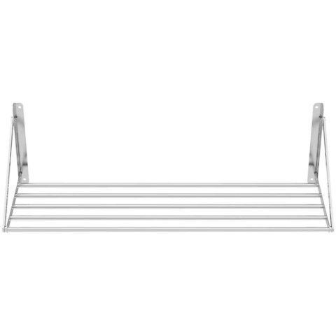 Półka ścienna wisząca stalowa nierdzewna składana 120 x 45cm Royal Catering