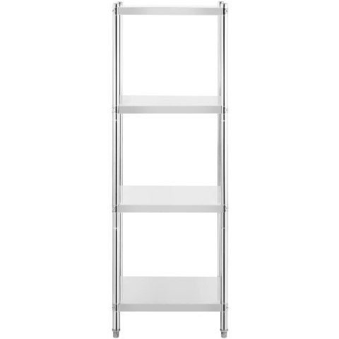 Regał metalowy magazynowy gastronomiczny do 200 kg 60 x 60 x 180 cm Royal Catering