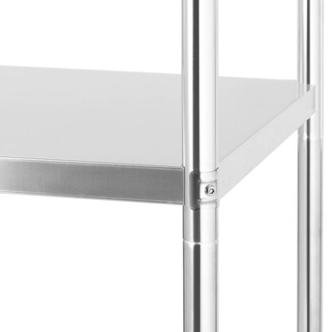 Regał metalowy magazynowy gastronomiczny do 200 kg 60 x 60 x 180 cm Royal Catering