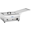 Smażalnik frytownica do pączków ryb z półką ociekową 3200W 230V 14L Royal Catering