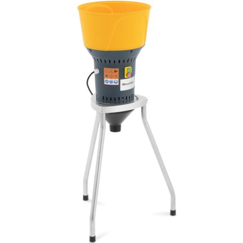 Śrutownik do zboża kukurydzy grochu z podstawą 60 l 400 kg/h 1300 W WIESENFIELD