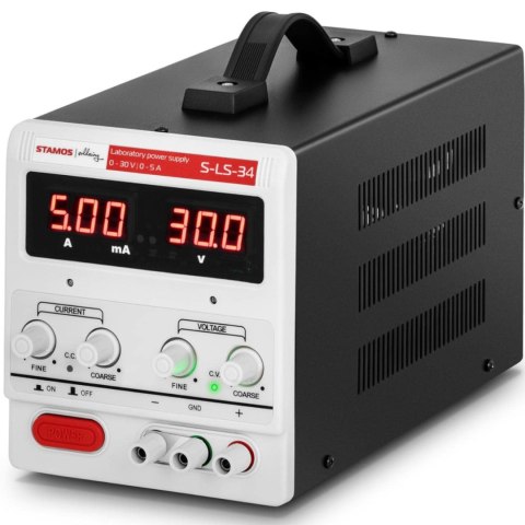 Zasilacz laboratoryjny serwisowy 0-30 V 0-5 A DC 205 W Stamos Soldering