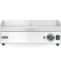 Grill elektryczny płyta grillowa gładka ryflowana 527 x 404 mm 2400 W Hendi