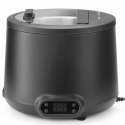 Kociołek termos elektryczny do zupy UNIQ 35-85 C 8 l 500 W - czarny Hendi