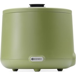 Kociołek termos elektryczny do zupy UNIQ 35-85 C 8 l 500 W - zielony Hendi