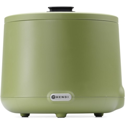 Kociołek termos elektryczny do zupy UNIQ 35-85 C 8 l 500 W - zielony Hendi