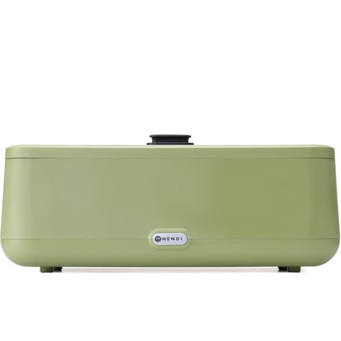 Podgrzewacz bemar elektryczny UNIQ 607 x 402 mm 700 W - zielony Hendi