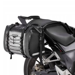 Podwójna wodoodporna torba motocyklowa dwie sakwy duża pojemność 60L szara ROCKBROS
