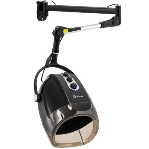 Suszarka do włosów hełmowa fryzjerska z jonizacją ścienna 70 C 1000 W Physa