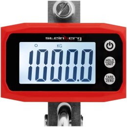 Waga hakowa podwieszana magazynowa LCD 1000 kg / 100 g Steinberg Systems
