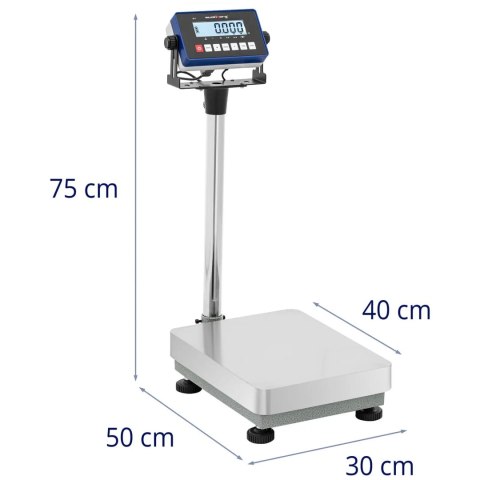 Waga platformowa magazynowa 30 x 40 cm 30 kg / 0.001 kg Steinberg Systems